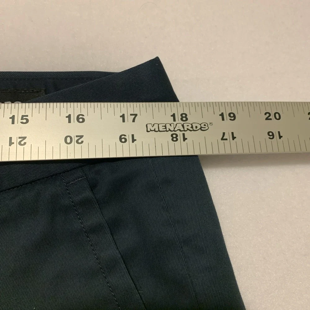 Bonobos Mens 35x30 Monday Stretch Pants Navy Blue Chino Straight Leg Lightweight